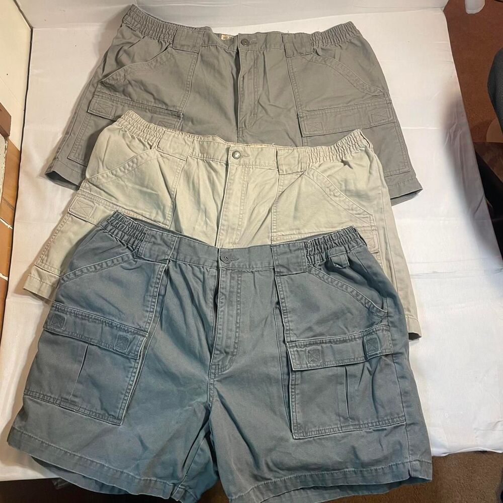 Redhead-clothing Men's Grey and Tan Shorts